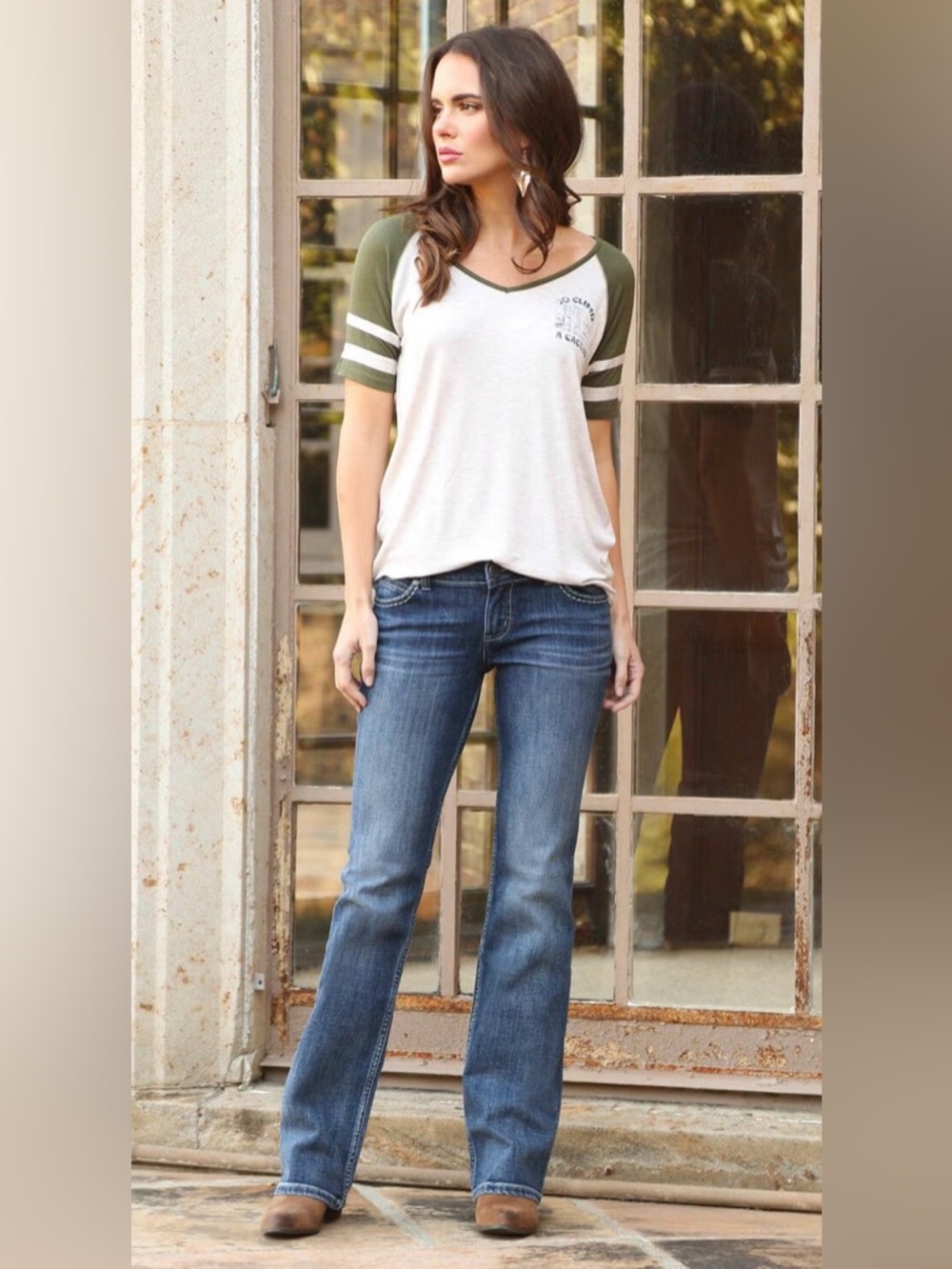 WRANGLER RETRO MID RISE WOMEN'S DARK WASH‎ SADIE JEANS Women’s Size 5/6